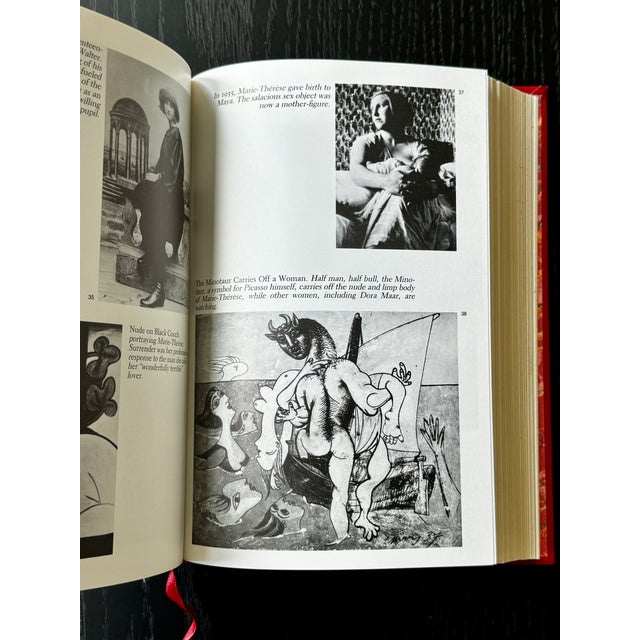 Picasso Leather-Bound and Gilded Book Autographed by Ariana Huffington For Sale - Image 11 of 12