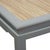 Vintage Ming-Style Grey Painted Coffee Table With Raffia Tabletop For Sale In New York - Image 6 of 11
