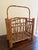 Brown Mid-Century Bamboo Magazine Stand in the Palm Beach Manner For Sale - Image 8 of 9