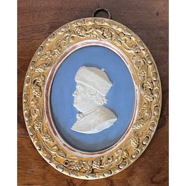 Antique 18th Century Wedgwood Portrait Medallion Plaque - Bust of Benjamin Franklin Circa 1780 For Sale In New York - Image 6 of 15