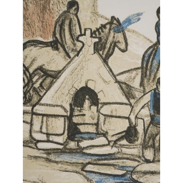 Mathurin Meheut, By the Spring, 1937, Engraving For Sale - Image 5 of 8