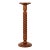 Mahogany Wood Barley Twist Pedestal For Sale