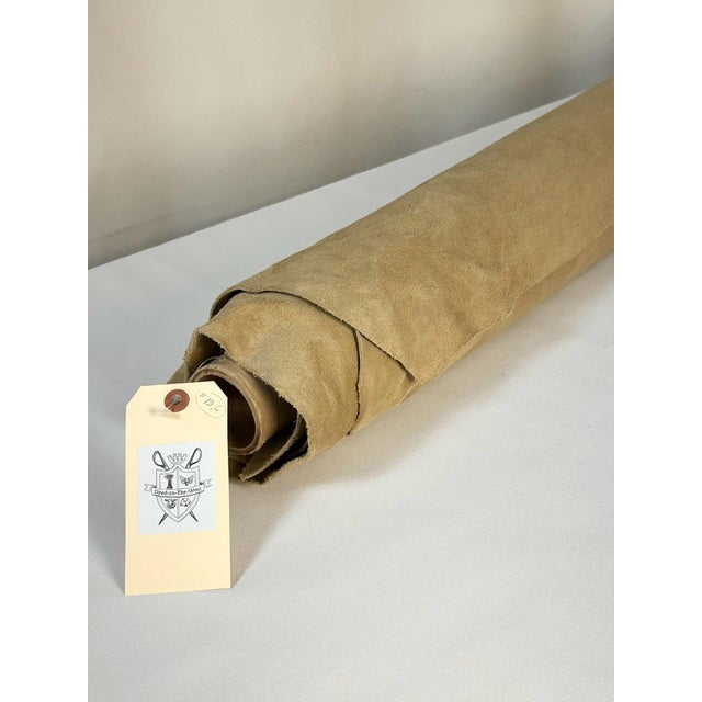 Edelman’s "Royal Suede" Leather – 63.7 Sq Ft For Sale - Image 4 of 4