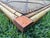 Vintage Bamboo & Rattan Tack Board With Leather Lattice For Sale - Image 9 of 10