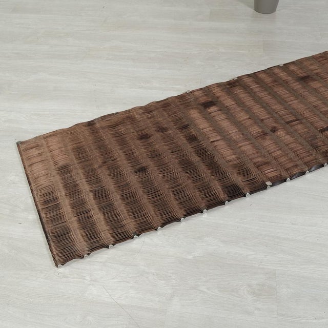 Steel and Leather Doormat from Arte & Cuoio, Italy, 1980s For Sale - Image 13 of 15