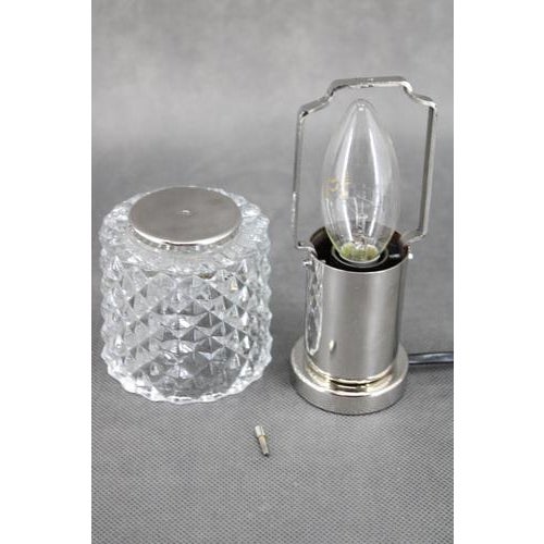 1970s Glass Table Lamp from Kamenicky Senov, Former Czechoslovakia, 1970s For Sale - Image 5 of 12