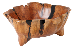 Live Edge Bathtub in Wood by Logniture