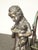 Vintage French Country Cast Bronze Figural Table Lamp W a Child and Kitten For Sale - Image 12 of 14