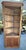 Awesome 19th century corner cabinet. This rustic piece is made of pine in one piece. There are four fixed shelves with a...