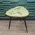 Asian Gold Cocktail Table with Cream-Colored Glass Top, 1960s For Sale - Image 9 of 13