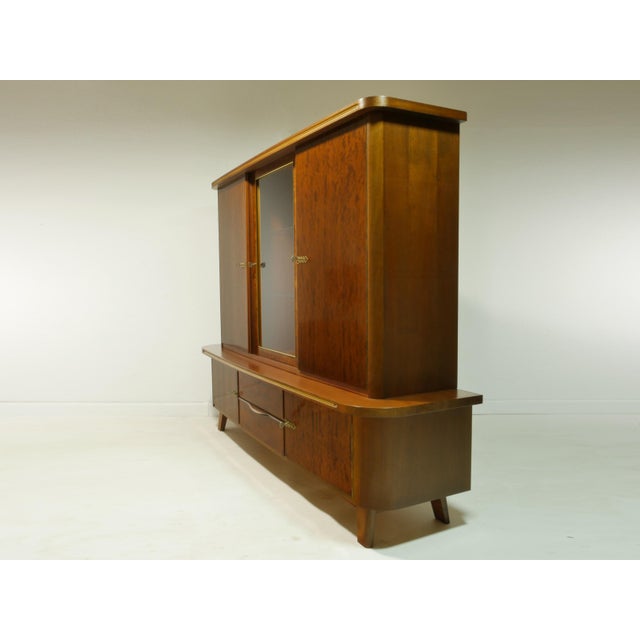 Mid-Century Modern Mid-Century Highboard with Bar, 1950s For Sale - Image 3 of 18