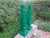 Wood Pair of Large Carved Wood Faux Malachite Obelisks For Sale - Image 7 of 12