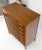 6 Drawers Drop Pulls Walnut Mid Century Modern High Chest Dresser Tall Legs For Sale - Image 10 of 13