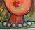 Abstract Juan Navarette "Woman With Red Hair" Abstract Painting on Canvas For Sale - Image 3 of 7