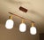 Danish Pendant Light in Glass and Teak, 1960s For Sale - Image 15 of 18