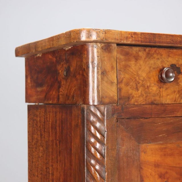 Vintage Mahogany and Feather Secretary For Sale - Image 4 of 16