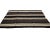 Contemporary 1960s Vintage Striped Handwoven Kilim Rug- 5′2″ × 9′2″ For Sale - Image 3 of 7