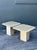 Vintage Boho Travertine Side Tables - A Pair For Sale In West Palm - Image 6 of 6