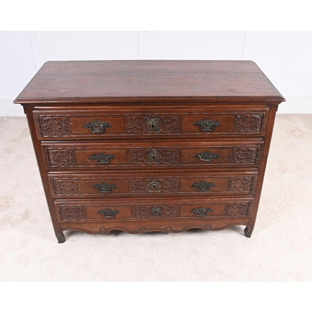 French Provincial Normandy Commode, 1780s For Sale - Image 5 of 11