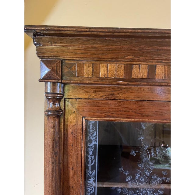 Art Nouveau Oak Dresser For Sale - Image 5 of 14