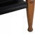 Square Cushion Safari Chair in Black Leather, 1990s For Sale - Image 13 of 18