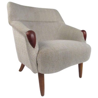 Danish Modern Lounge Chair in the Style of Kurt Ostervig For Sale