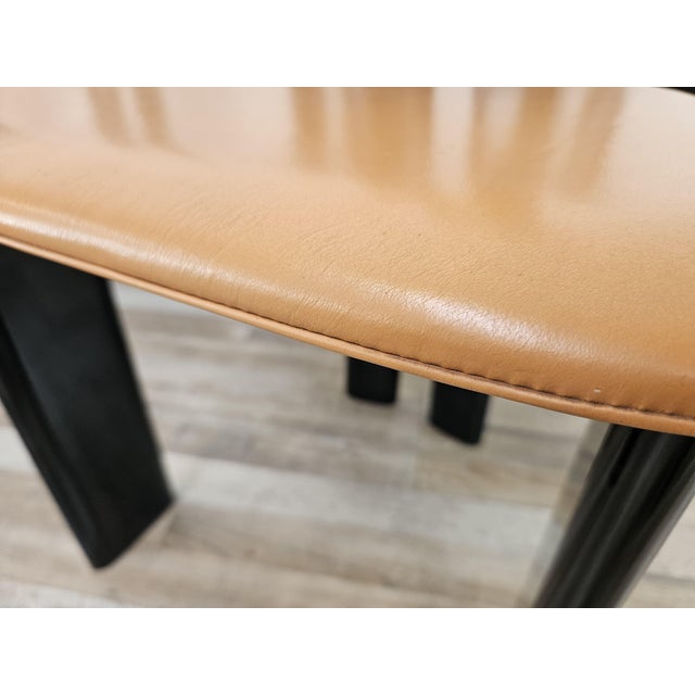 Vintage Chairs in Black Lacquered Wood by Pierre Cardin for Roche Bobois, 1970, Set of 6 For Sale - Image 14 of 18