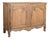 19th Century Bleached Oak Sideboard Buffet From France For Sale