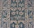 Blue and Cream Turkish Oushak Rug Vintage With All-Over Motif Design 3'11"x6'3" For Sale In Atlanta - Image 6 of 10