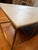 Brass Two Tone Beautiful Marble Table For Sale - Image 8 of 8