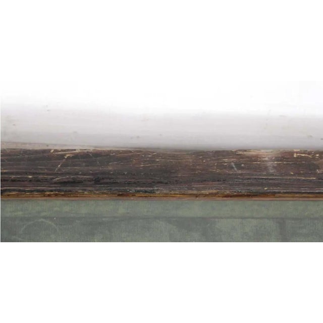Mid 20th Century Mid 20th Century European Wall Mount Wood Vitrine Showcase For Sale - Image 5 of 9