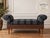 Newly Upholstered English Plaid Storage Bench | Rolled Arms For Sale In New York - Image 6 of 9