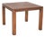 KODI----Vintage 1970s Modern Parsons Side Table by Lane Walnut Square With Inlay Style #1124-18 For Sale