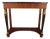 Fine Arts Furniture NeoClassical Regency Revival Marble Top Console Table 32"w For Sale