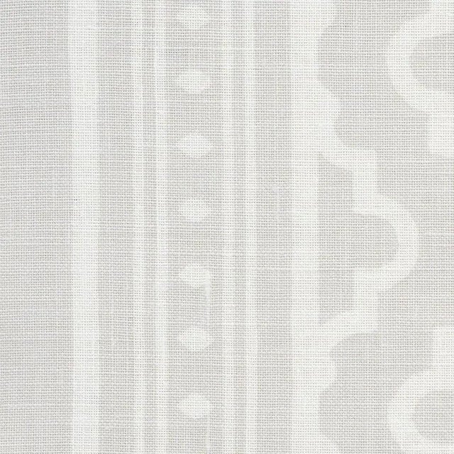 Contemporary Sample- Schumacher X Veere Grenney Jake Fabric in Soft Grey For Sale - Image 3 of 3