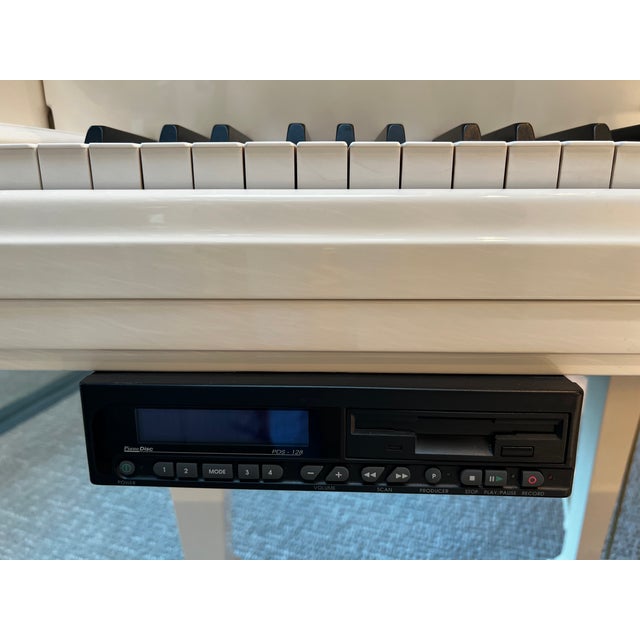 Steinway & Sons Model S Grand Piano With Player Capability and Piano Bench For Sale - Image 12 of 16