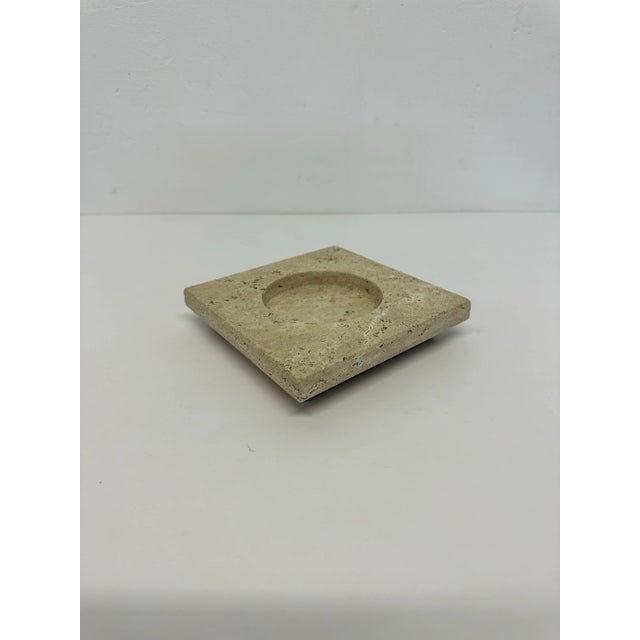 1970s Mid-Century Italian Travertine Ash Tray, 1970s For Sale - Image 5 of 9