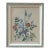 Framed Flower Embroidery For Sale