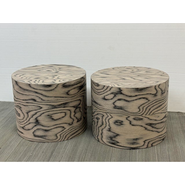 Design Plus Gallery presents a Pair of Cocktail Side Tables from Ettore Sottsass. Sottsass was an Italian architect and...