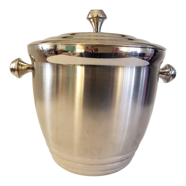 Lenox Tuscany Classics Stainless Steel Ice Bucket For Sale
