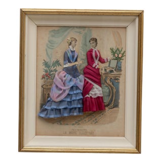 20th Century French La Mode Illustrée Artwork For Sale