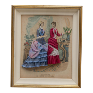 20th Century French La Mode Illustrée Artwork