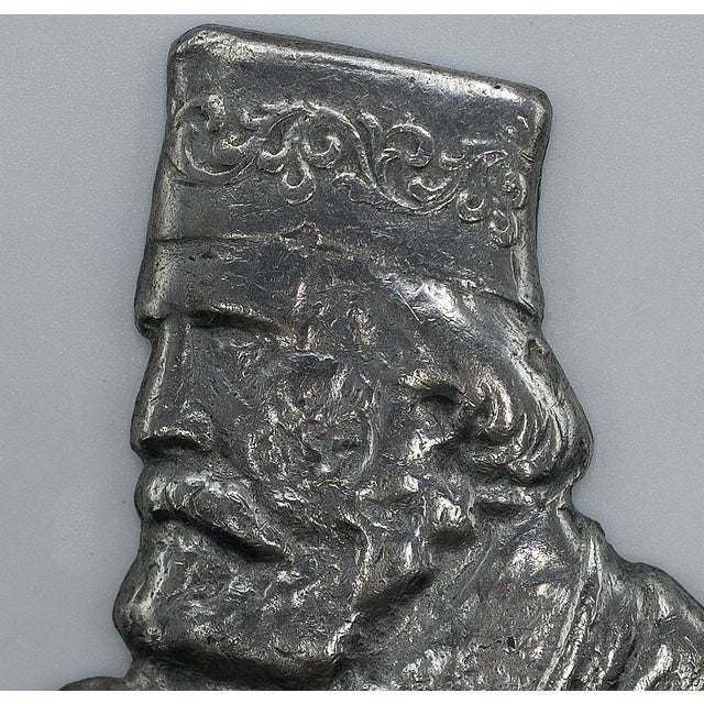 Metal Portrait of Garibaldi, 1880s For Sale - Image 3 of 5