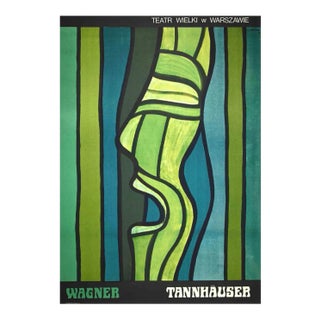 Theatre Wielki w Warszawie, Vintage Poster, 1970s For Sale
