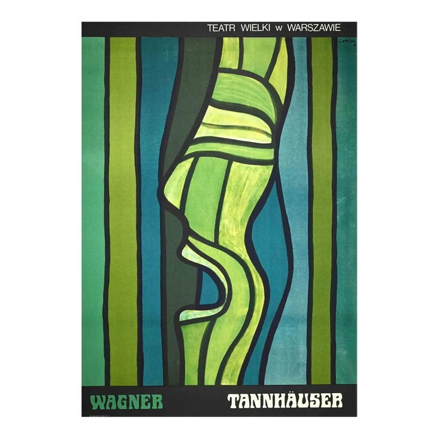 Theatre Wielki w Warszawie, Vintage Poster, 1970s For Sale