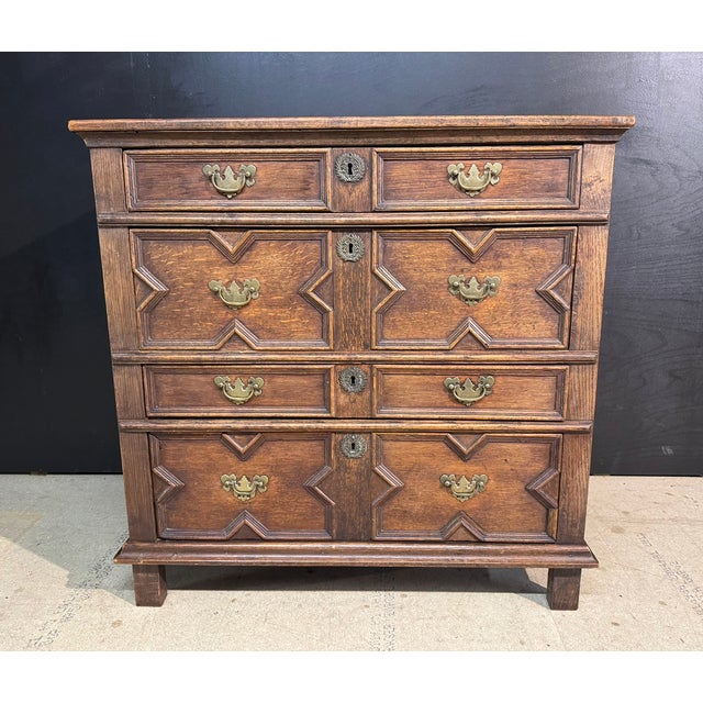 18th Century Oak Chest of Drawers, 1790s For Sale - Image 15 of 15