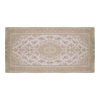 Vintage Turkish Anatolian Professional Hand Knotted Wool Rug, 10'4x19'9 For Sale