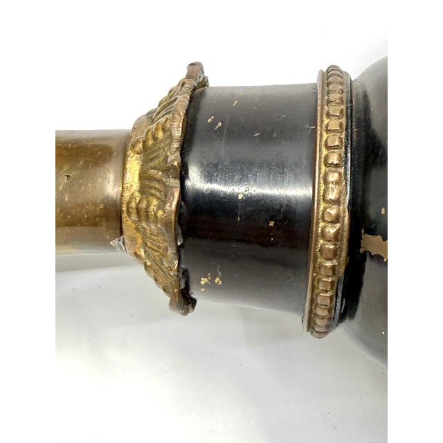 1930s French Art Deco Painted Brass Hand Sconce For Sale - Image 18 of 18