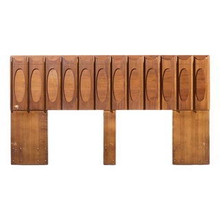 Tobago Mid Century King Headboard For Sale