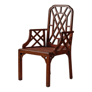 Fancy Armchair Antique Chinese Chippendale Style